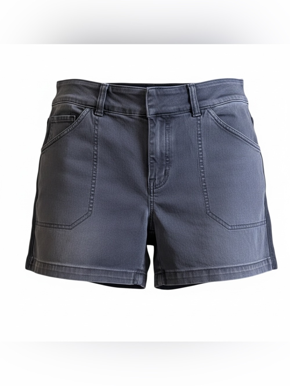 SPANX Stretch Twill shorts Grey size Medium
